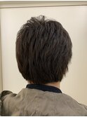 メンズカット☆短くし過ぎずにマットアッシュでカラーしました！