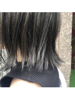 アナログ(ANALOGUE)&nbsp;【ANALOGUE】切りっぱなしボブ透明感ダークトーン