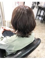 ヘアー アトリエ エゴン(hair atelier EGON)&nbsp;インナーカラー(コバルトブルー)