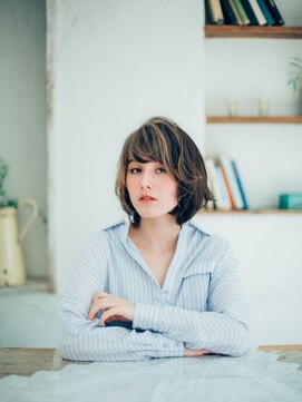 美容室 リズヘアー 稲毛店(Riz hair) アンニュイ ボブ【稲毛】