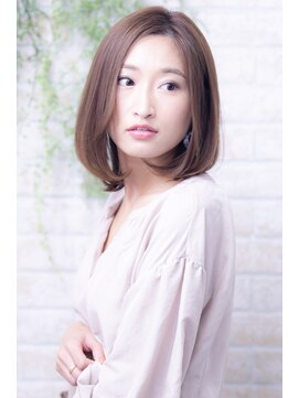 ヘアーアートシフォン 川口東口店(hair art chiffon) ダークアッシュ/クラゲヘアー/ミディアムレイヤーカット