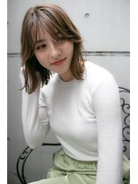 ヘアサロンエム 渋谷店(HAIR SALON M)&nbsp;切りっぱなし☆ミディアム外ハネ