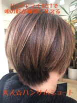 フェリア サウスガーデン(felia southgarden)&nbsp;ブローなしでOK☆大人ハンサムショート