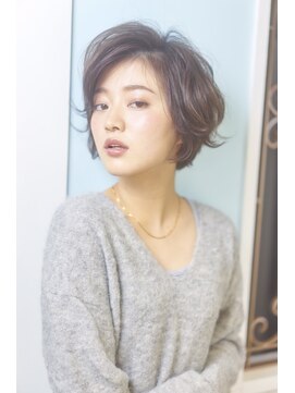 ノアエクレ 銀座(noah ecle) 【noah ecle】グレージュ似合わせショート