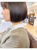 【guest  style】丸みのあるボブ×ウォームブラウン