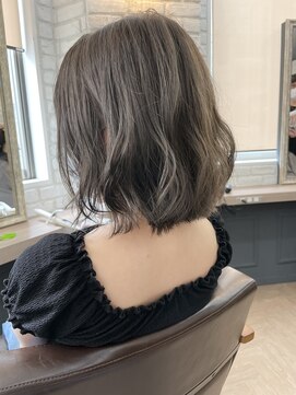 ニューモヘアー 立川(Pneumo hair) グレージュ☆ボブ