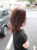 アルル ヘアー(ALULU HAIR) 甘く派手すぎない『ピンクブラウン』