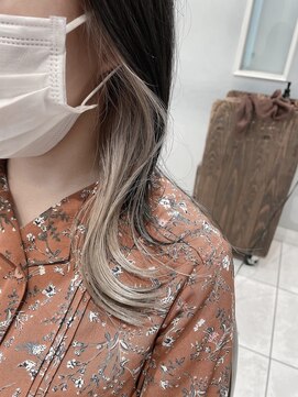 ネオリーブギンザ 銀座店(Neolive GINZA) 見えるインナーカラー