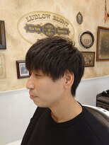 ルドローブラントオオサカ(LUDLOW BLUNT Osaka)&nbsp;【LUDLOW BLUNT】生え癖矯正 もみあげ短め 40代50代60代