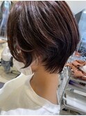 甲子園口/髪質改善/ショート/ハイライト/酸性ストレート