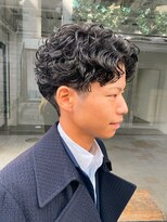 ルーカス(LUCAS)&nbsp;【上原啓介】ツーブロックパーマヘア