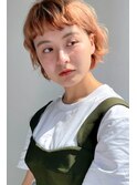 個性派オン眉ショート