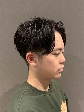 ビーダンディー(Bee dandy) ビジネスツーブロックマッシュ ナチュラルセンターパート