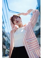 ボンド 三軒茶屋(Bond)&nbsp;レディースショート×エアリーパーマ【三軒茶屋 パーマ】