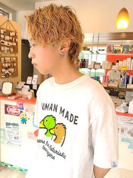 リップソウル(RIP SOUL) 《RIP SOUL》ブリーチ ウルフ ツイストスパイラルパーマ