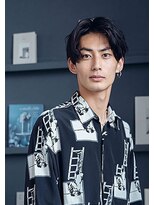 ケーズ コレクション 本荘店(K's collection) 無造作センターパート/ナチュラルツーブロック