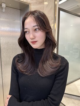 リリー(Lilley) 松岡宏海スタイル/天神韓国風/チョコレート/顔まわり/前髪/学割