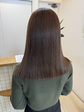 リアン(Lien) 髪質改善カラー/切りっぱなしミディアム