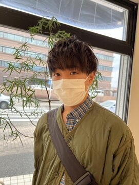 ネイビー チャムズ 久留米(NAVY chums) ナチュラルストレート