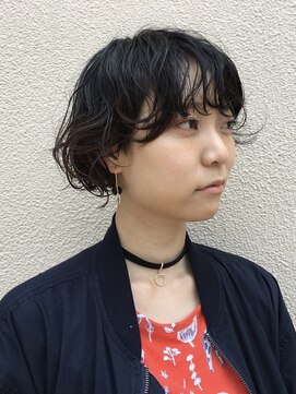 キジ(KIJI) マッシュショートアクティブパーマ