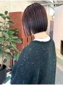 ミニボブ×透明感カラーY-1
