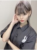 シルバーホワイトツートーン中性ウルフ
