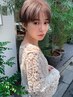 【平日限定☆極限癒し体験】カット+カラー＋頭浸浴 27%オフ