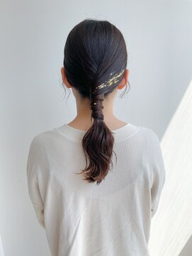 リイチ(LIICHI) 金箔ヘアアレンジ