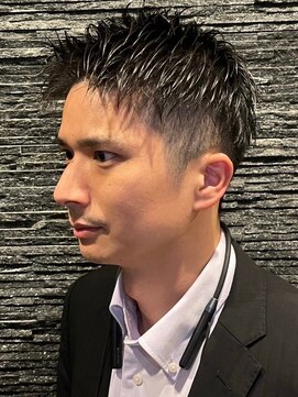 プレミアムバーバー 原宿店(PREMIUM BARBER produce by HIRO GINZA) ツーブロックビジネススタイル