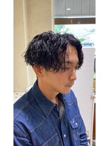 ラズリーヘアー(LAZLY HAIR)&nbsp;センターパート×ツイストスパイラル