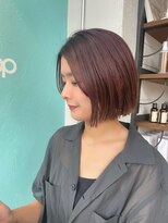 ドロップバイドロップ(drop by drop) 切りっぱなしボブ