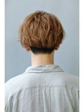 リップスヘアー 千葉(LIPPS hair) 耳掛けセンターパート　ツーブロック　刈り上げ