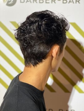バーバーバー 四谷(BARBER-BAR) ビジネス爽やかニュアンスパーマスタイル