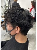 スパイキーショート/ジェットモヒカン/ショートバング/men's