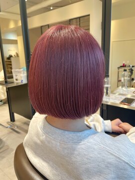 クラップス 弘明寺店(CLAPS) ケアブリーチ×ディープパープル