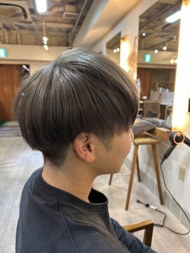 ケースプラスグリーン(CASE+GREEN) ホワイトシルバー×マッシュ