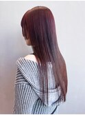 顔周りレイヤー韓国ヘア美髪ロング_ba545873