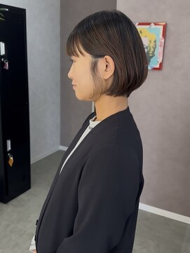 フラムブル(flamme bleue) ショートボブ