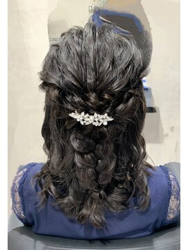 レイジーウッド(Lazy wood) カジュアルパーティヘアセット