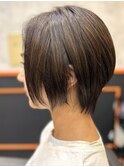 前下がりショートボブ