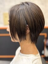 アグ ヘアー フォーキー 焼津店(Agu hair Forky)&nbsp;前下がりショートボブ