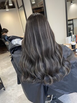 アンジェリカ 尼崎店(ANGELICA) 【難波】グレージュコントラストハイライト