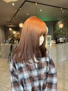 レオクマサク(REOKUMA saku) オレンジルーツカラー