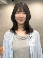 シャルムバイケンジ(Charm.by KENJE)&nbsp;【 銀座/レイヤー 】ミディアムレイヤー/くびれヘア/ハッシュ