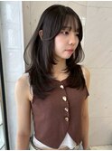 お洒落なレイヤーカットハッシュカットレイヤーボブ渋谷