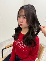 ヘアー アトリエ アンジー(Hair Atelier Angee)&nbsp;暗めの艶ブラウンカラー