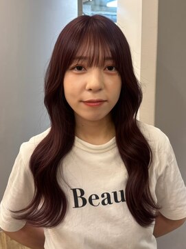 カノエ(canoe) ピンクベージュ顔周りレイヤー20代～50代【西新大濠荒戸】