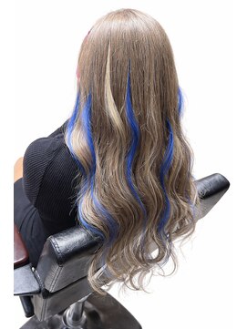 【シールエクステ/ウィッグ専門店】The real deal【3/1 NEW OPEN(予定)】 ブルーハイライト