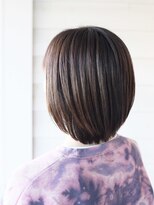 ヘアーサロン アージェ(Hair Salon Ange)&nbsp;跳ねやすい襟足を前上がりラインに！おさまりショートスタイル