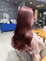 ラウル(Laulu) ピンクベージュ/アンブレラカラー/クールショート/前髪/佐倉